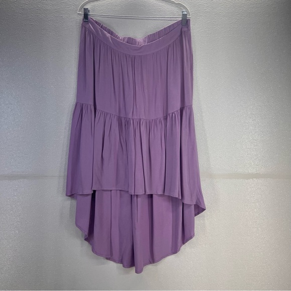 NWT The Drop Women's Lavendula High Low Hem Tiered Skirt SIZE XXL - Picture 5 of 17